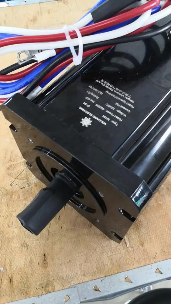 DC motor EMP013 72V 4kw 4000W 2580RPM 65.36Amp 14.81Nm eB3 B14 B34 B5 lectro-tricycle BLDC brushless dc motor with controller