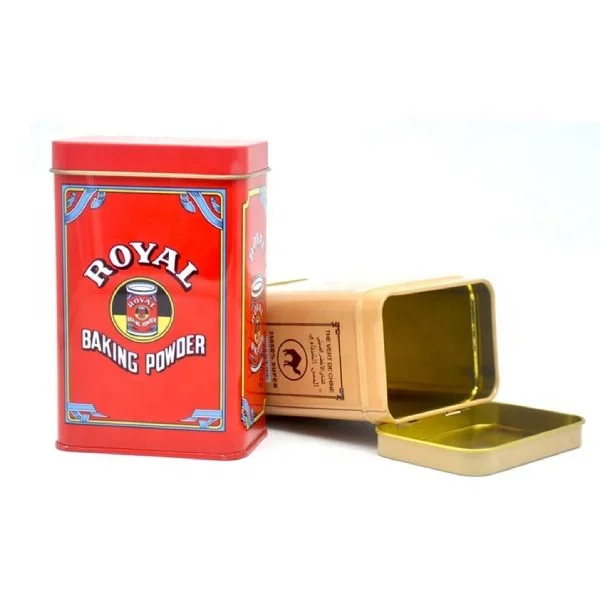 Wholesale metal tea packaging airtight tin box empty food grade coffee can factory price