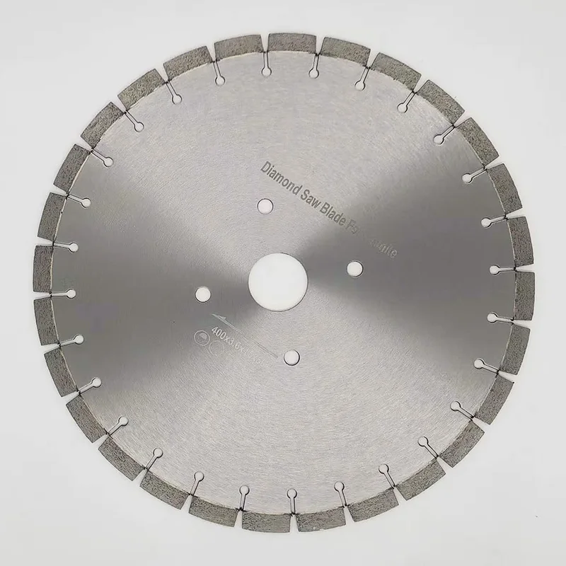 Diameter 400mm Granite Saw Blade for fast cutting Andesite Basalt Volcanic rock Sandstone of 16inch diamond saw blade