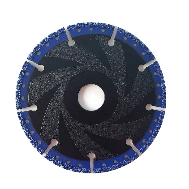 Royal Sino Vacuum Brazed Diamond Disc For Cutting Stone Ceramic Stainless Steel Saw Blade