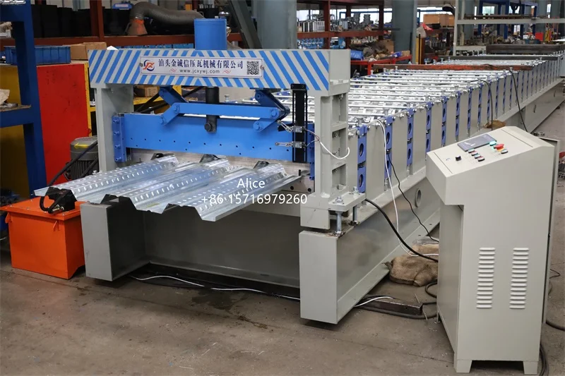Popular USA metal floor decking machine 2 VLI 3 VLI Composite roll forming machine