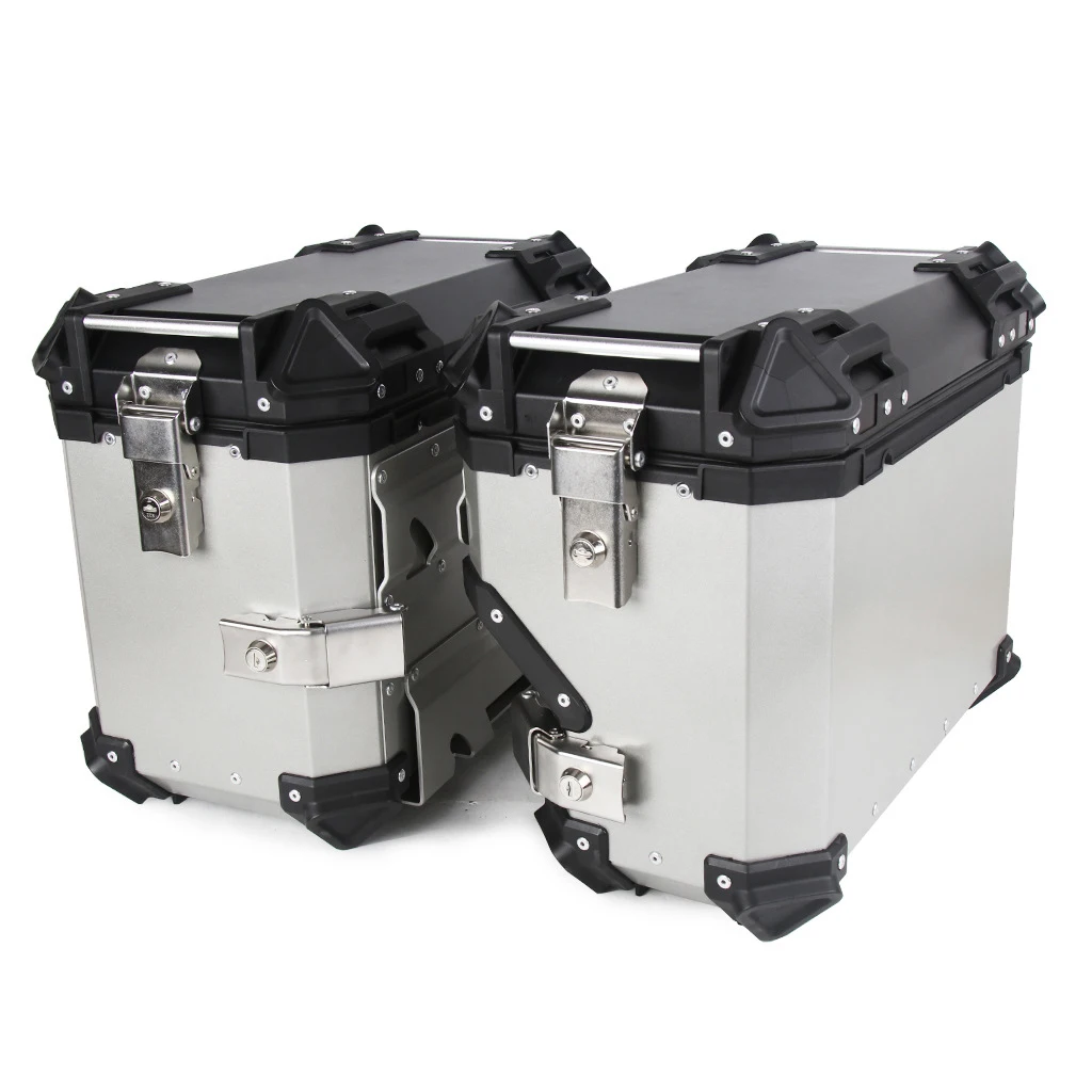 0031 motorcycle top box aluminum Motorcycle Aluminum Alloy  Luggage Delivery Traffic enforcement document box