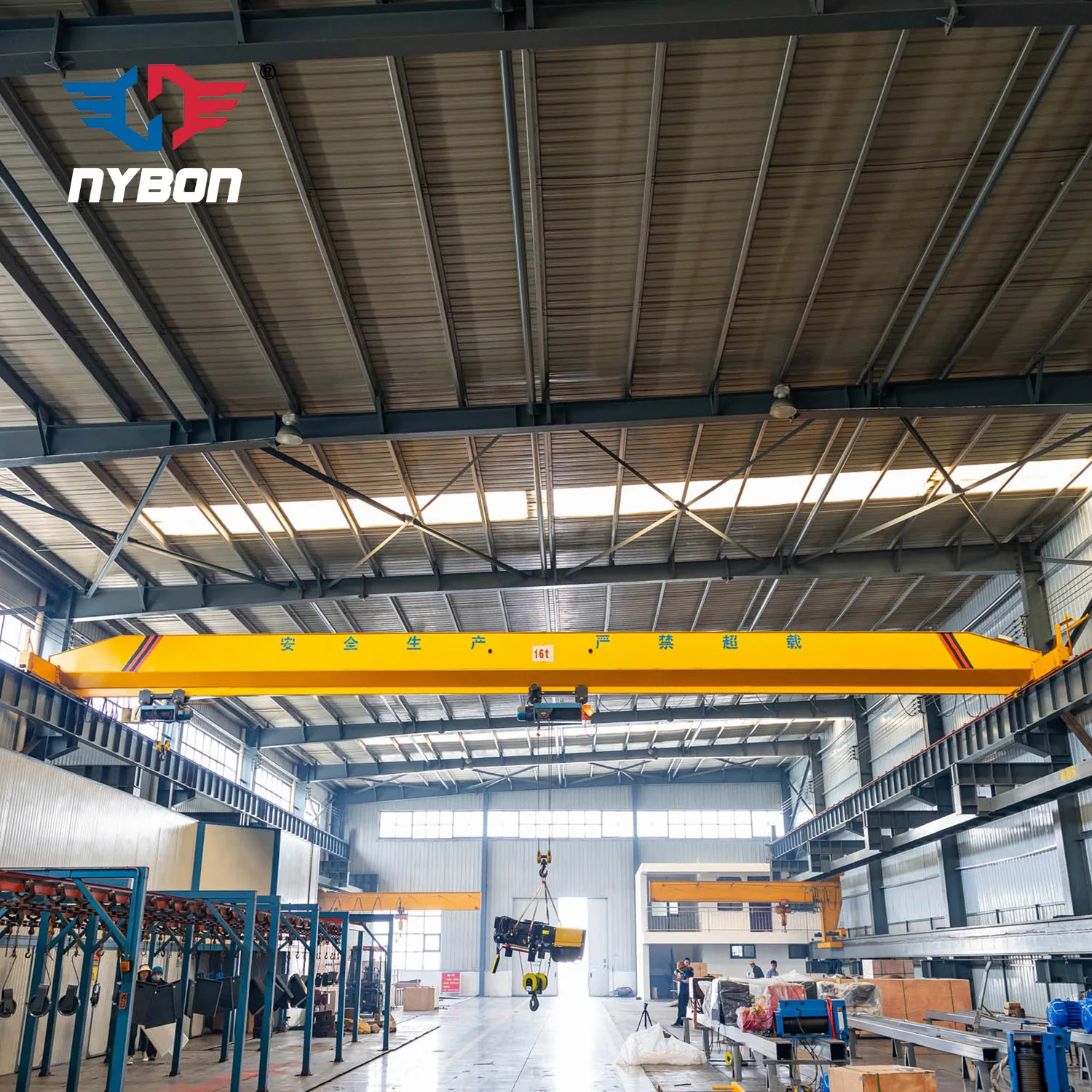 long traveling radio control 15 ton overhead crane mechanical workshop overhead crane 5 ton