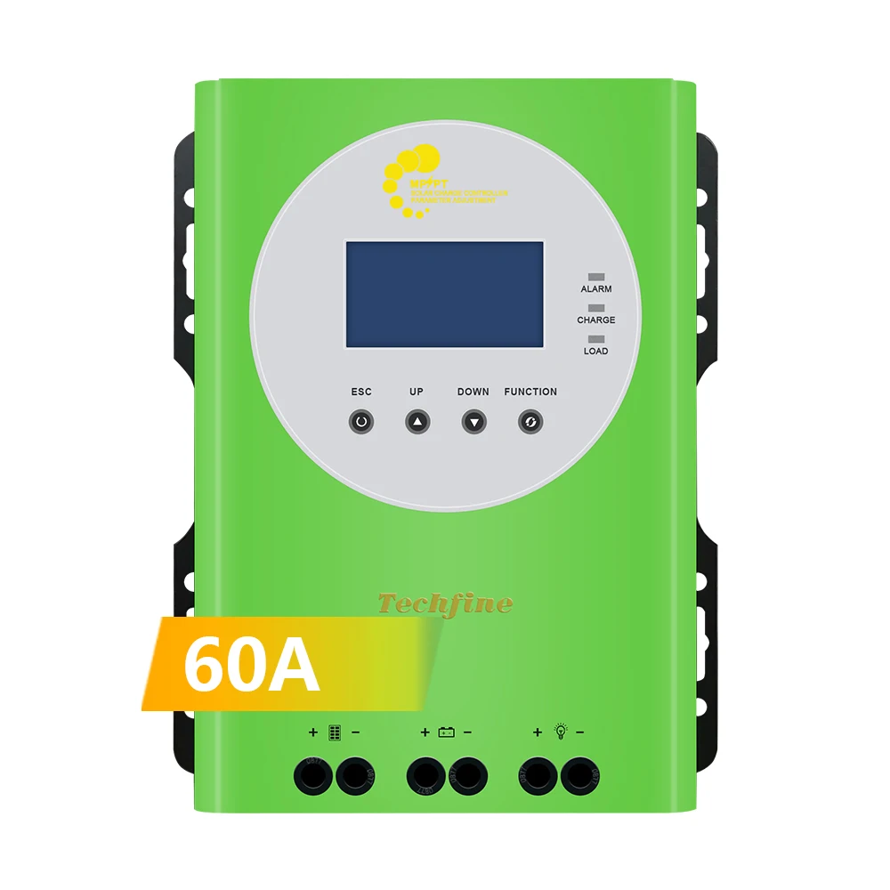  Контроллер солнечного зарядного устройства Techfine MPPT 60A 12V 24V 36V 48V MPPT60A с