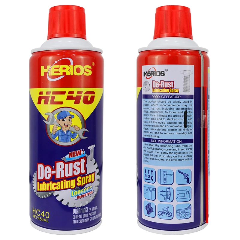 Multi-purpose Anti Rust Oil Rust Remover Spray Anti-rust Lubricant Spray