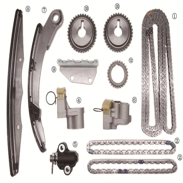 Overhaul kit for Nissan VQ40DE automotive engine timing chain repair kit