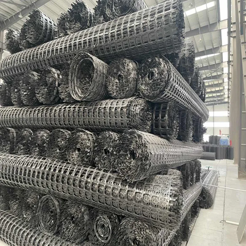 Direct manufacturer geogrid price 30-30kn pp biaxial geogrid for road construction
