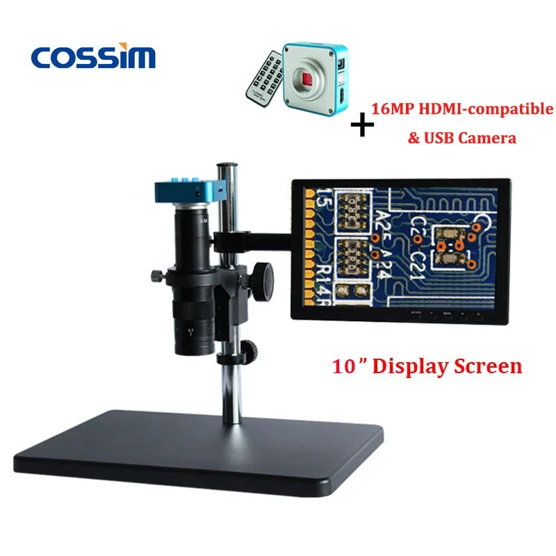 DTB Series Industrial Detecting Continuous Zoom Video Stereo Microscope Monocular Microscope