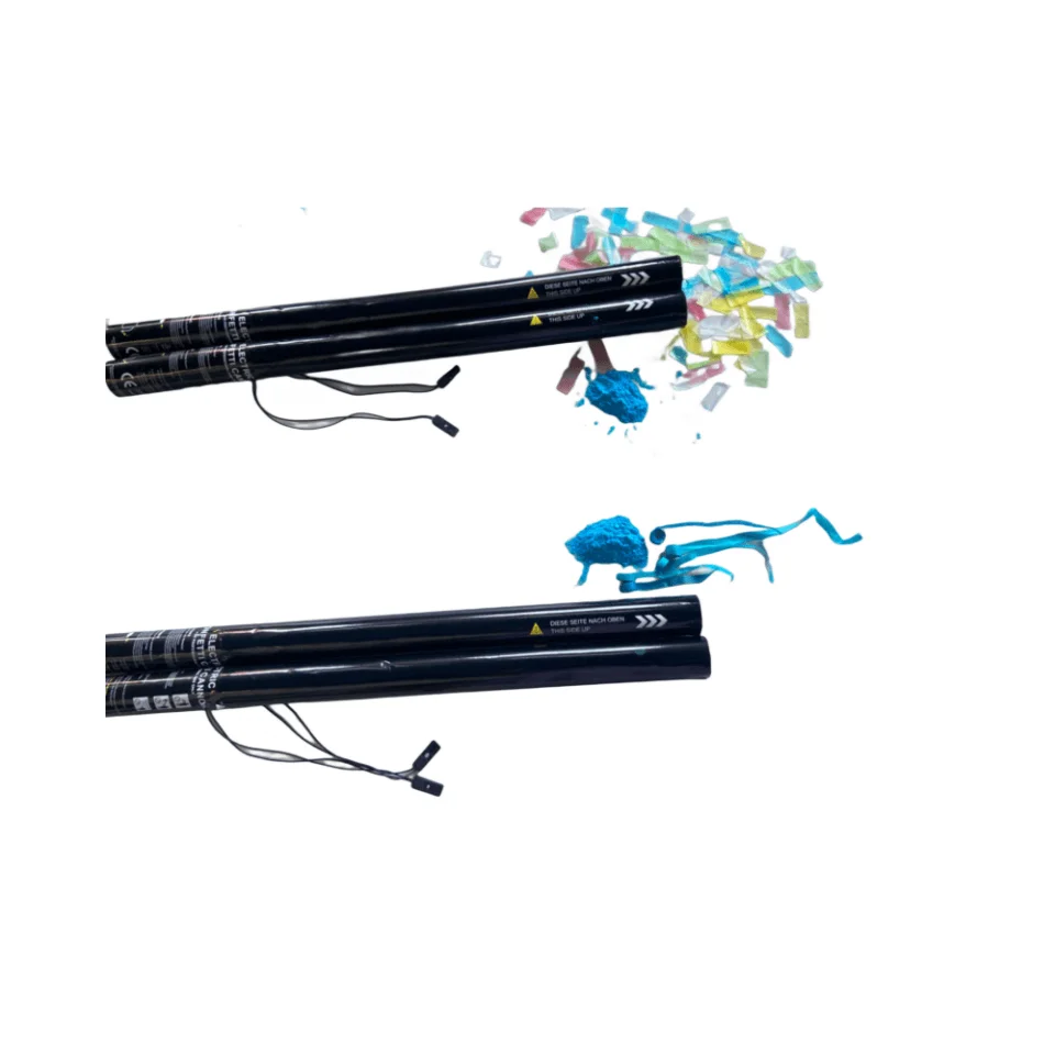 New Electric Confetti Cartridge 80cm Confetti Cannon Confetti E Cartridge for Outdoor Birthday Celebrations Weddings