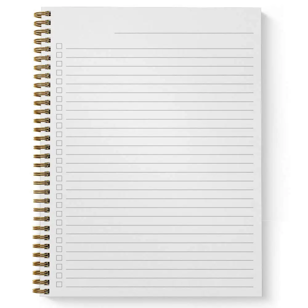 Happy and Lucky A5 Line Spiral Notebook Diary For kid Spiral Journal Notebook