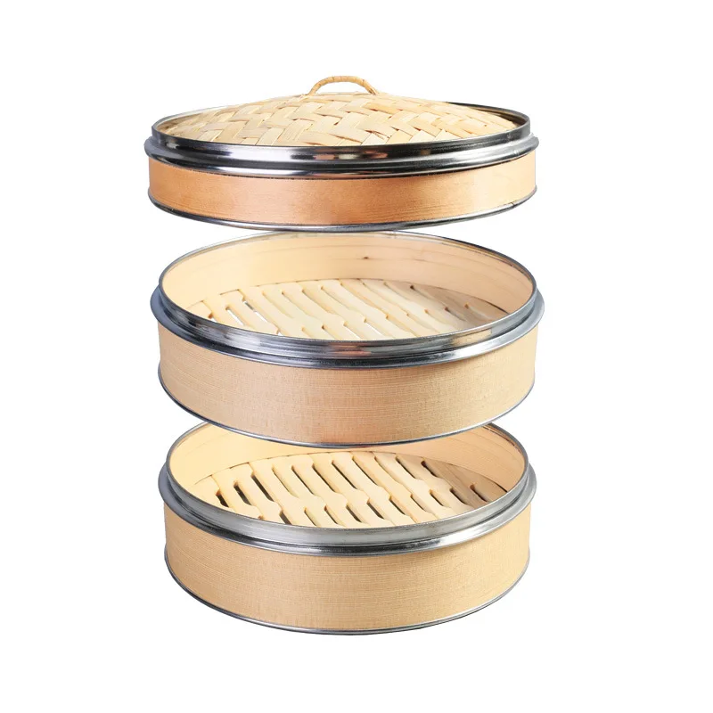 Hot Sale Healthy Environmentally Friendly And Durable Bamboo Steamer - Buy Bamboo Steamer Basket 10 Inch And 304 Stainless Steel