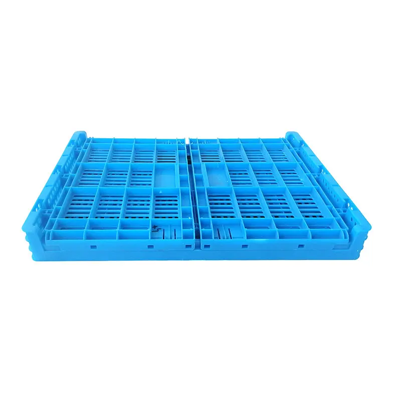 Customizable in supermarkets vegetable packing plastic Crates Plastic Foldable Crates fruit crate