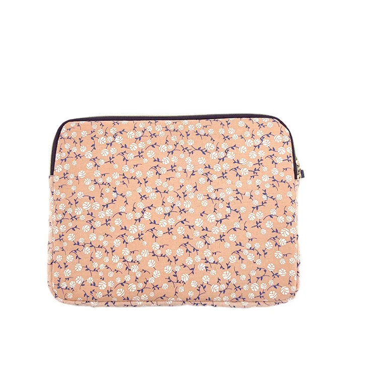 New Design 7,10 inches Laptop Briefcase Bag Cotton Canvas Soft Tablet Sleeve
