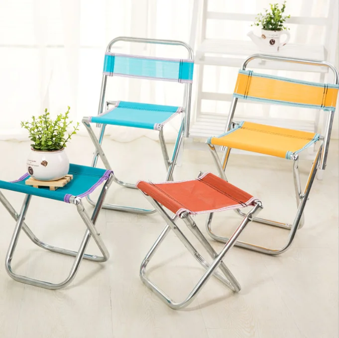 Wholesale Outdoor Chair Mini Portable Lightweight Folding Fishing Seat Stool For Camping