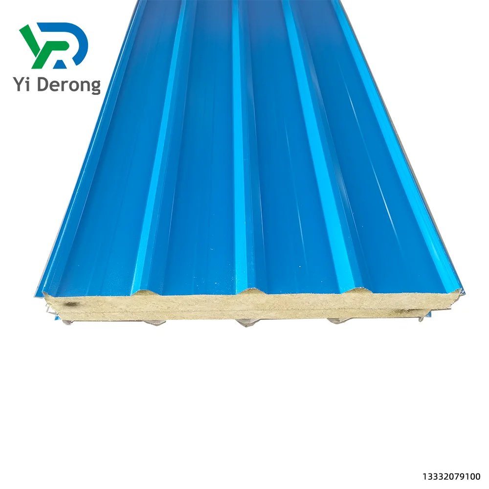 Wholesale colored wall asbestos tiles 50mm high-density EPS fire-resistant cold storage
