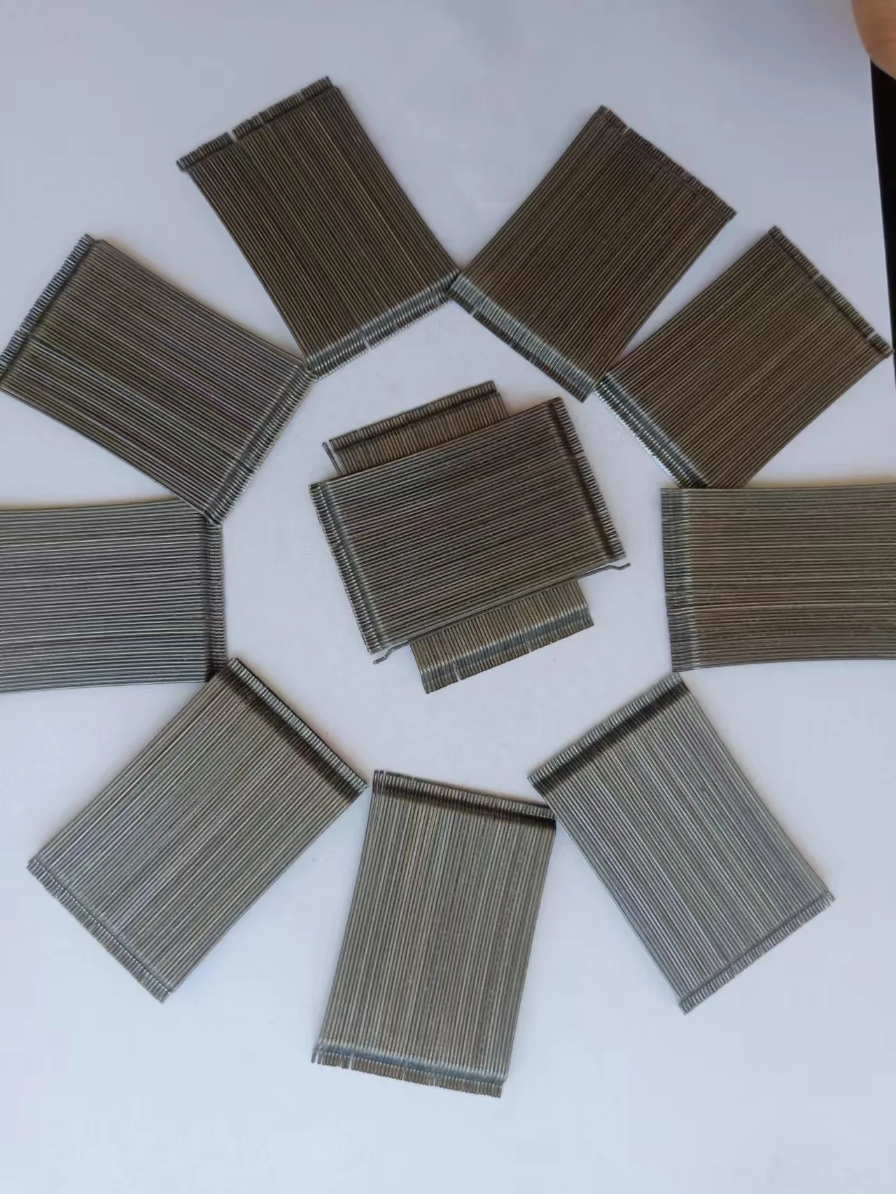 60MM Glued Steel Fiber  Steel Fiber Tensile Strength Reinforced Concrete Building Materials