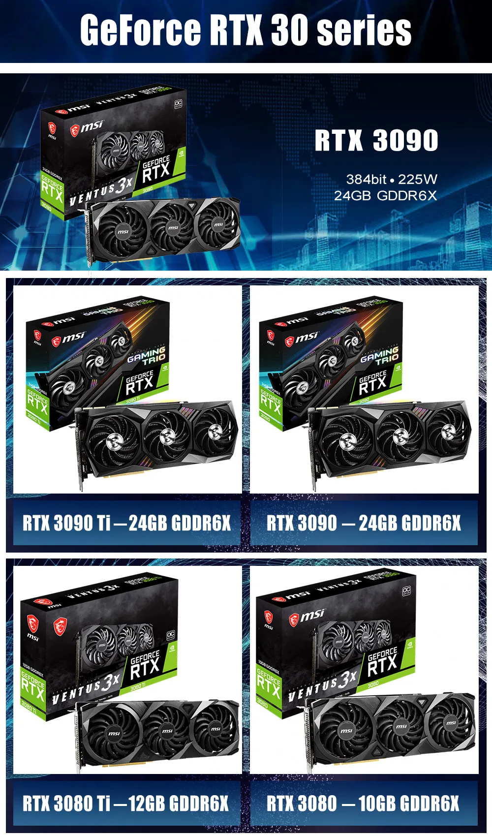 MSI 3060 MSI GeForce RTX 3060 Ti AERO ITX 8G OC Graphic Card