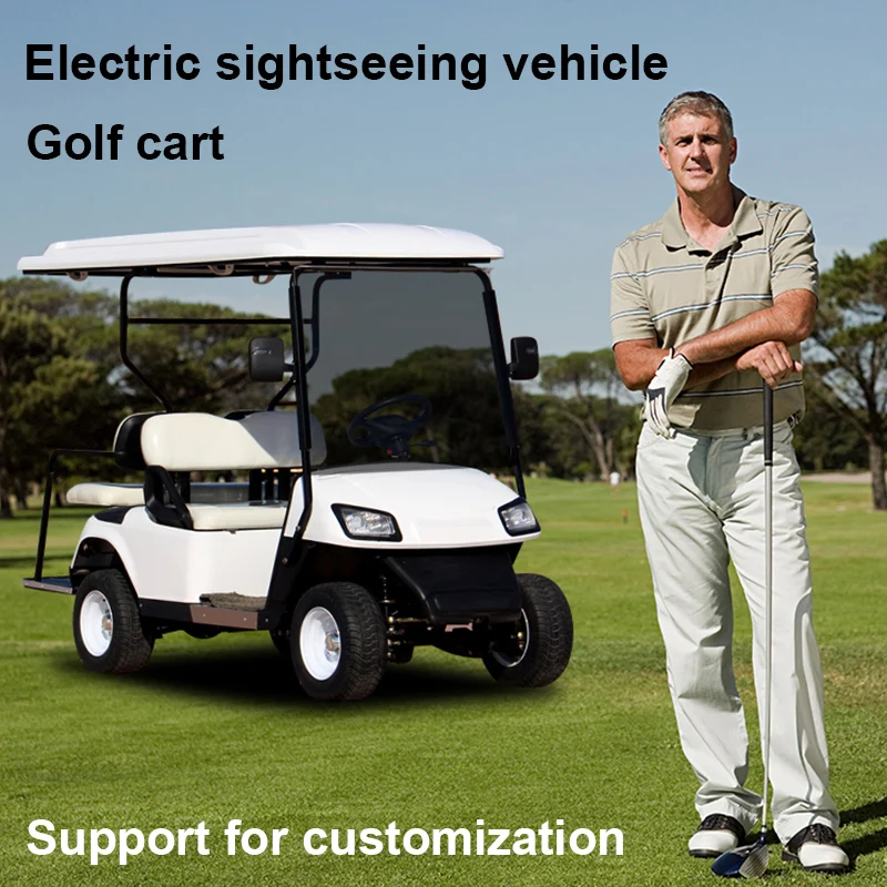 All Electric Vintage Car Classic Car Golf Cart Parts No Mark Tire for Five Star Hotel Battery Rubber Material Type Seats Voltage