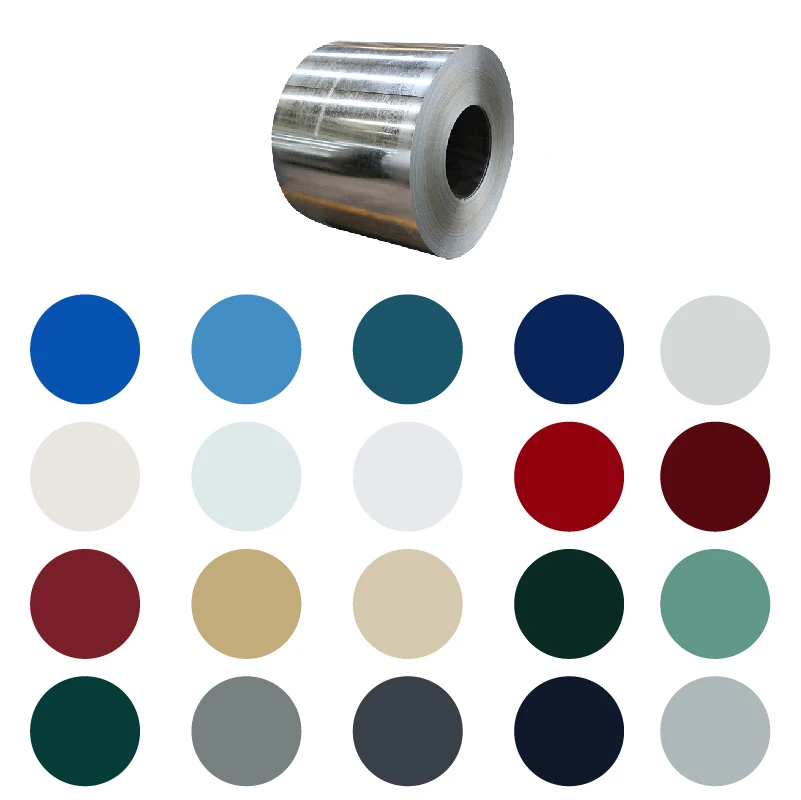 Factory price ppgi steel coil color coated steel sheet prepainted GI/GL roof sheet Hot Selling Hot Dipped PPGI PPGL 0.12mm-4mm