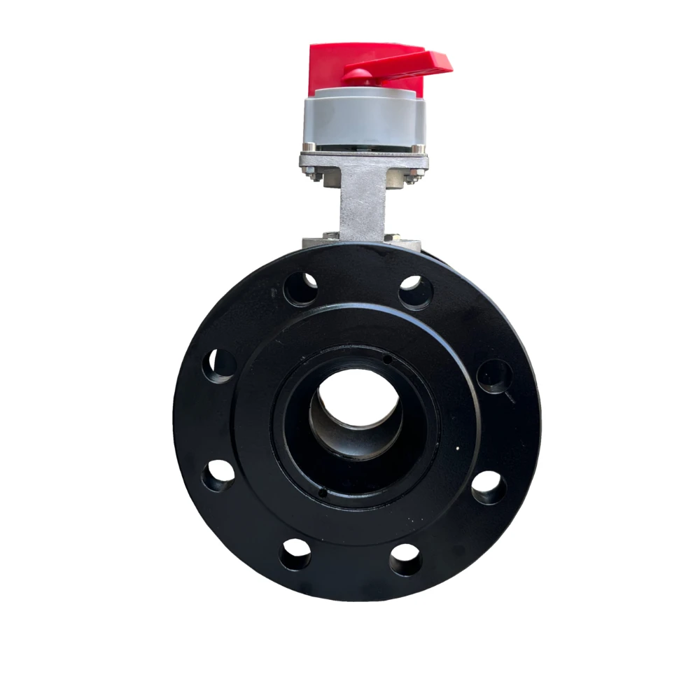 electric actuator ball valve flange type
