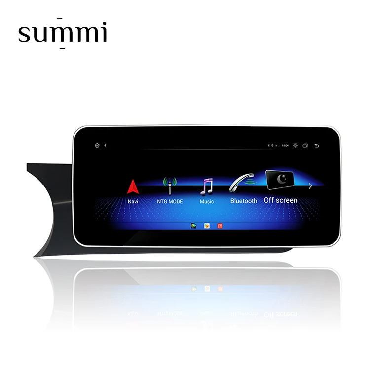 2021 New 4G+64G 10.25 android 10 8core CPU 4+64g car stereo audio dvd player C Class W204Android Car Audio