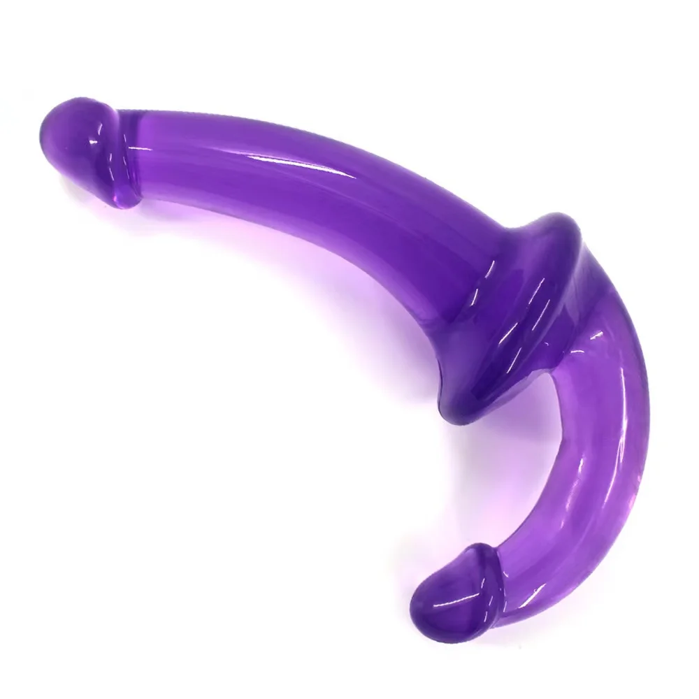 Double Ended Dildo Sex Toys Dildo Massager Adult Sex Toys Dildo-Dual Side Anal Penis Sex men and Women Toys