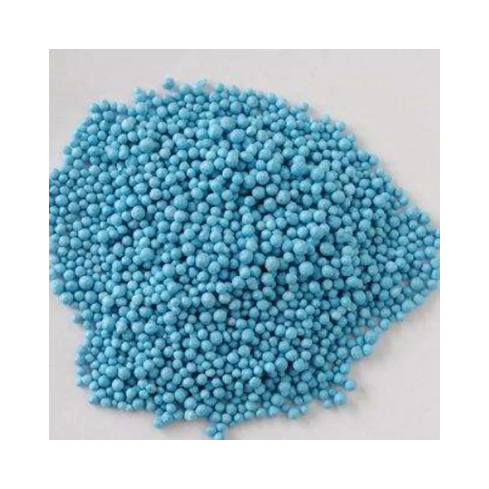 NPK 15-15-15 compound fertilizer white yellow blue green  granular