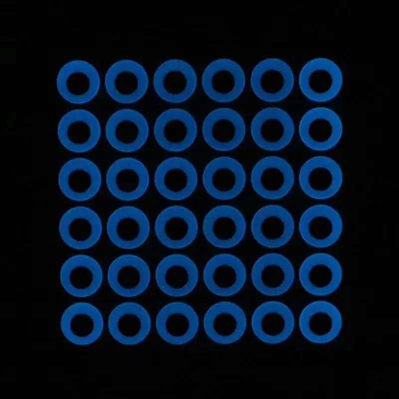 Custom Size 3D Luminous Fishing Eyes Glow In The Dark Fish Eyes for Lures