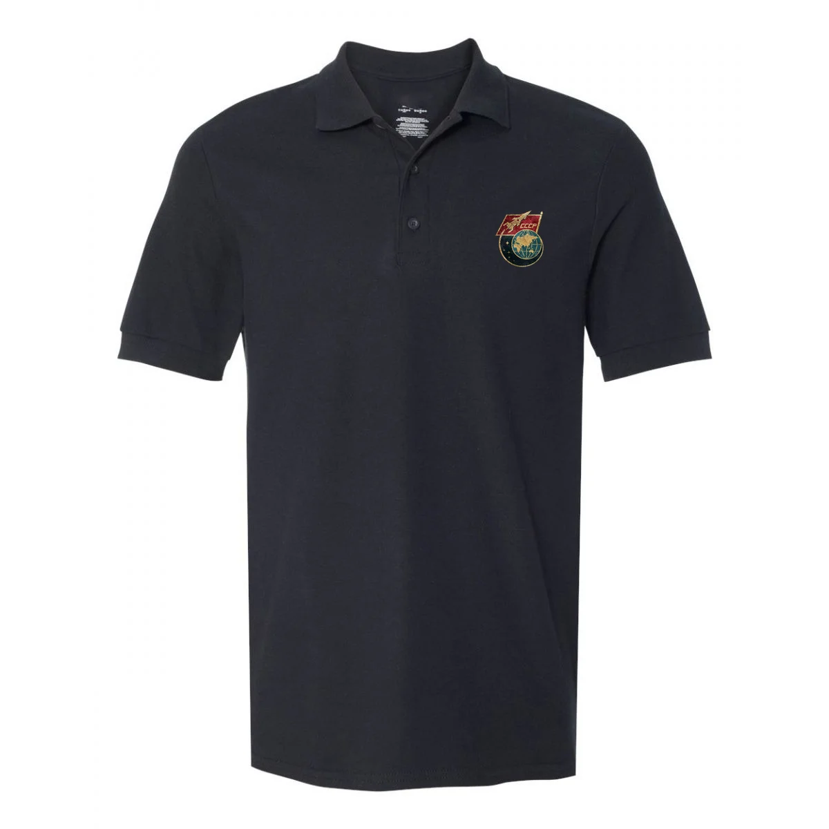 
 Рубашка-поло для мужчин и женщин, сорочка с флагом СССР, космической ракеткой, подарок на день отца, дизайнерская брендовая люксовая короткая, sl  