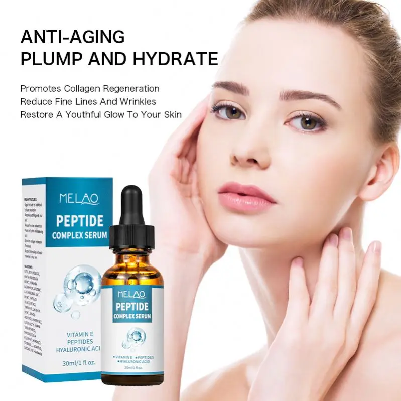 China Factory Skincare Peptides For Tightening, Repairing, Collagen Boosting Tripeptide Copper Peptide Face Serum