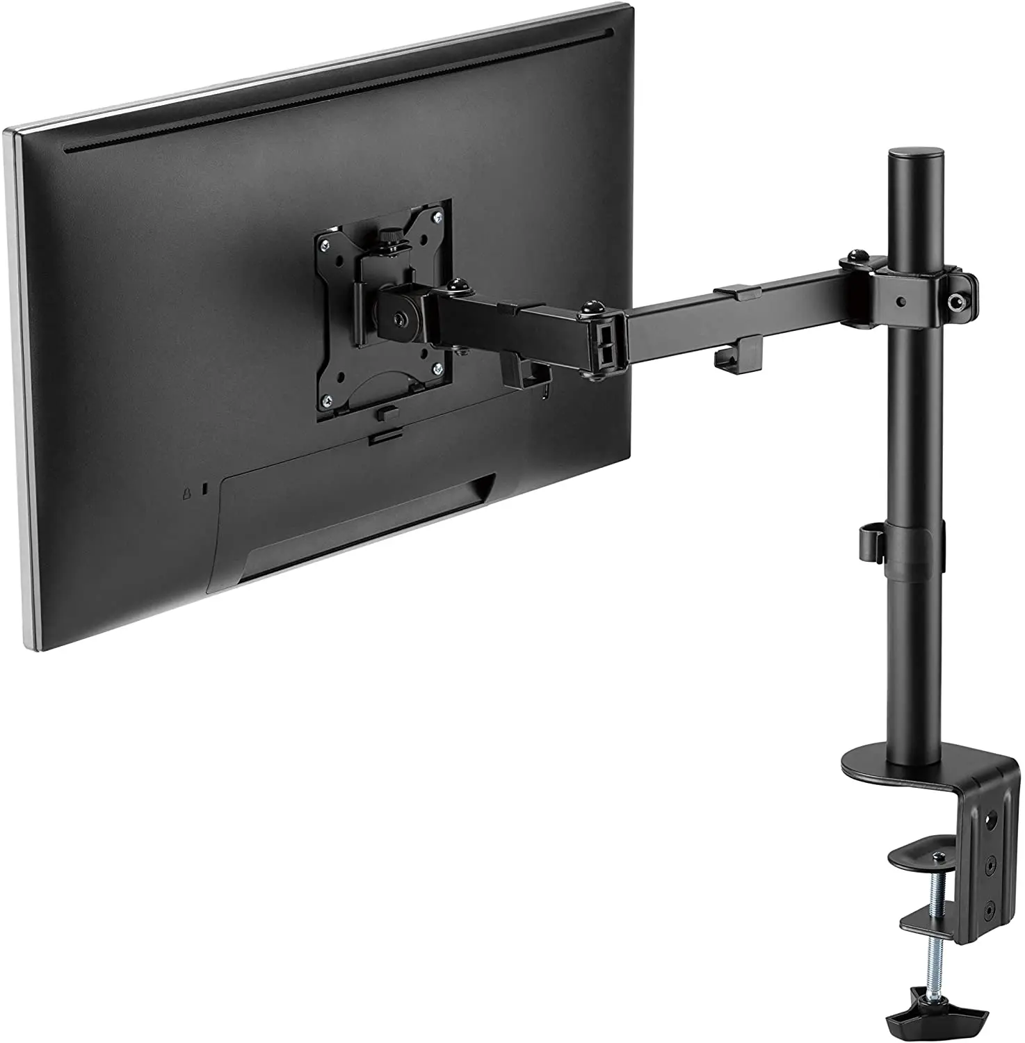 
High Quality LCD LED Desk Single Computer Monitor Stand with Tilt and Swivel Monitor Arm 