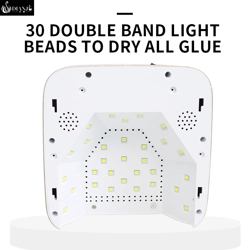 DKW 72W-30 lamp beads SUN-H520 rechargeable nail polish phototherapy machine five-speed tool  nail lamp love diamond