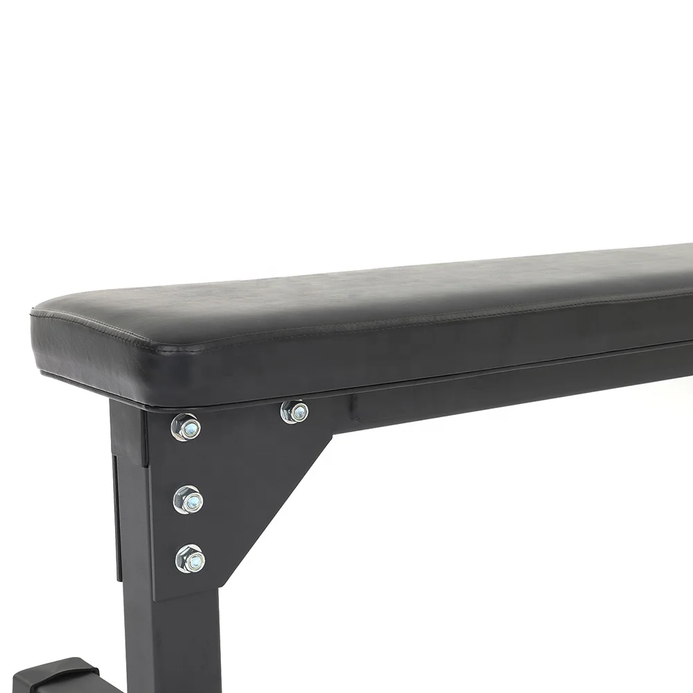 
Gym used fitness equipment weightlifting training dumbbell flat bench 