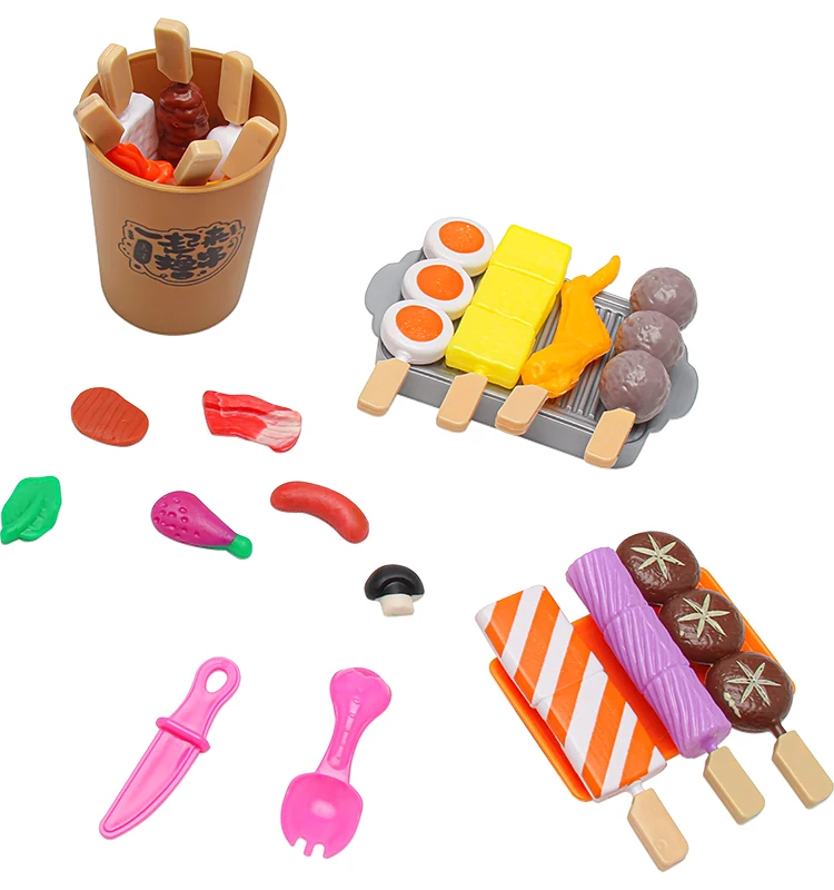 Non Toxic play dough Plasticine intelligent Educational soft air dry Light Modelling Clay Fluffy Slime Supplier BBQ grill set