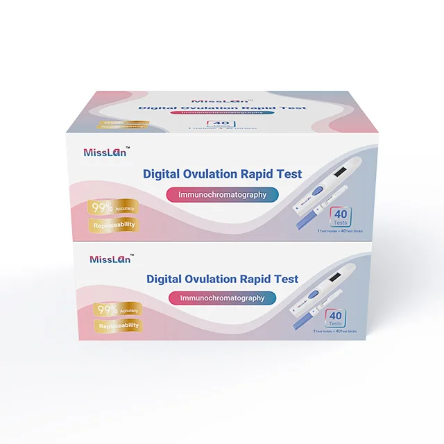 Hot Sale Immunoassay Digital Lh Ovulation Rapid Test Urine Hcg Pregnancy Test High Accuracy Test Strips