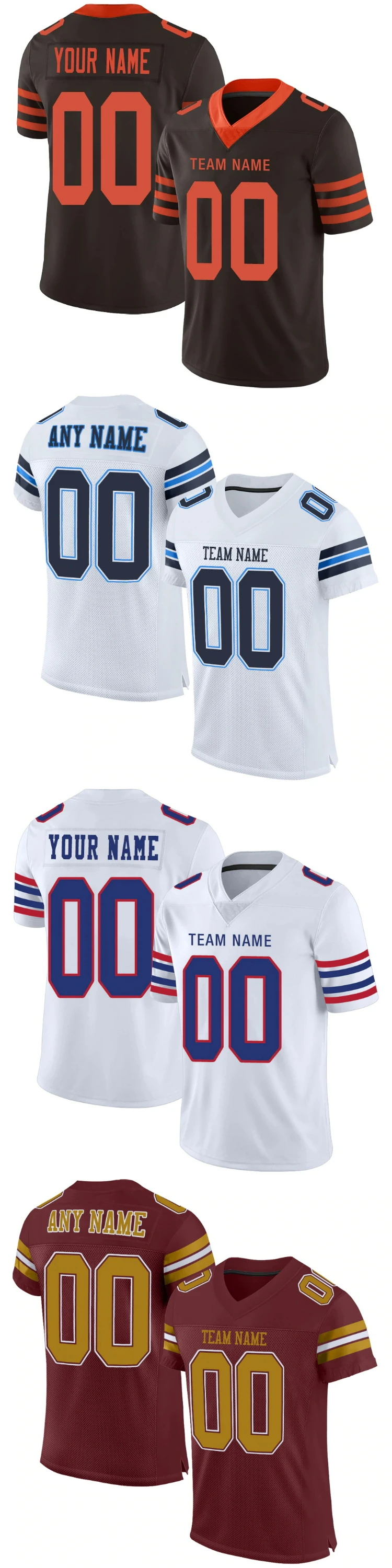 2022 Custom New Stitched American Football Jersey Denver Bronco #3 Russell Wilson Vapor Limited Jersey