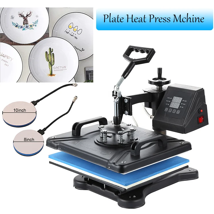 Combo 6 in 1 Heat Press printing machine, High Quality Heat Press 12x15  Multifunctional Heat Transfer machine