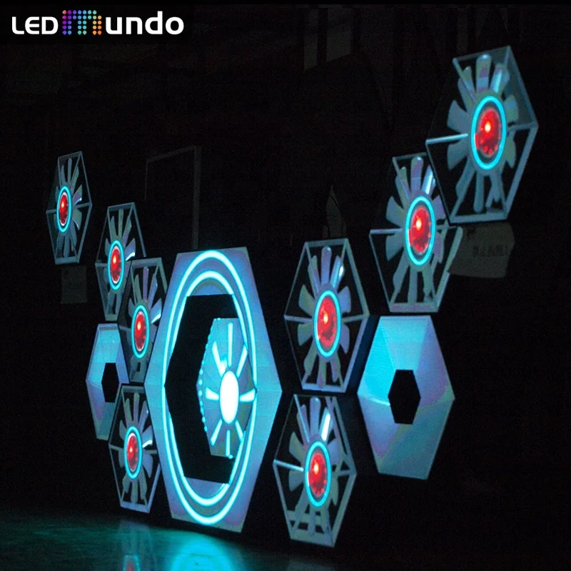 LED DJ Booth Nest HD Night Club Wall Decor New Design Led Display Sign SMD Panel Pantalla led