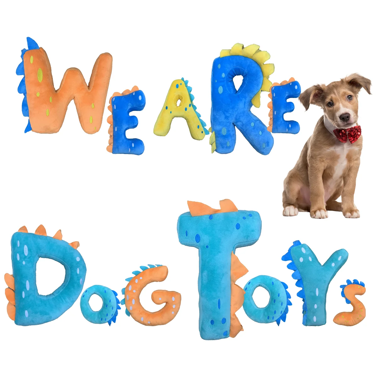 U-PETS изготовленный на заказ жевать игрушка скрипучий мягкие морщинка интерактивный плюшевые игрушки для собак