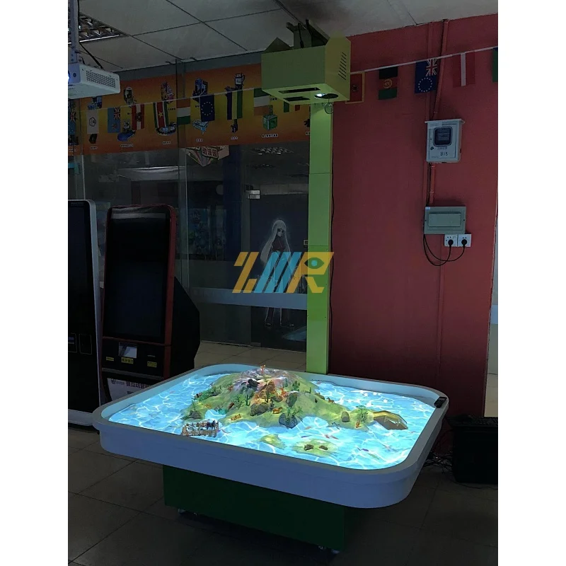 Интерактивная песочница проекционный захватывающий проектор 5 тематических игр интерактивный голограммный 3D-проектор