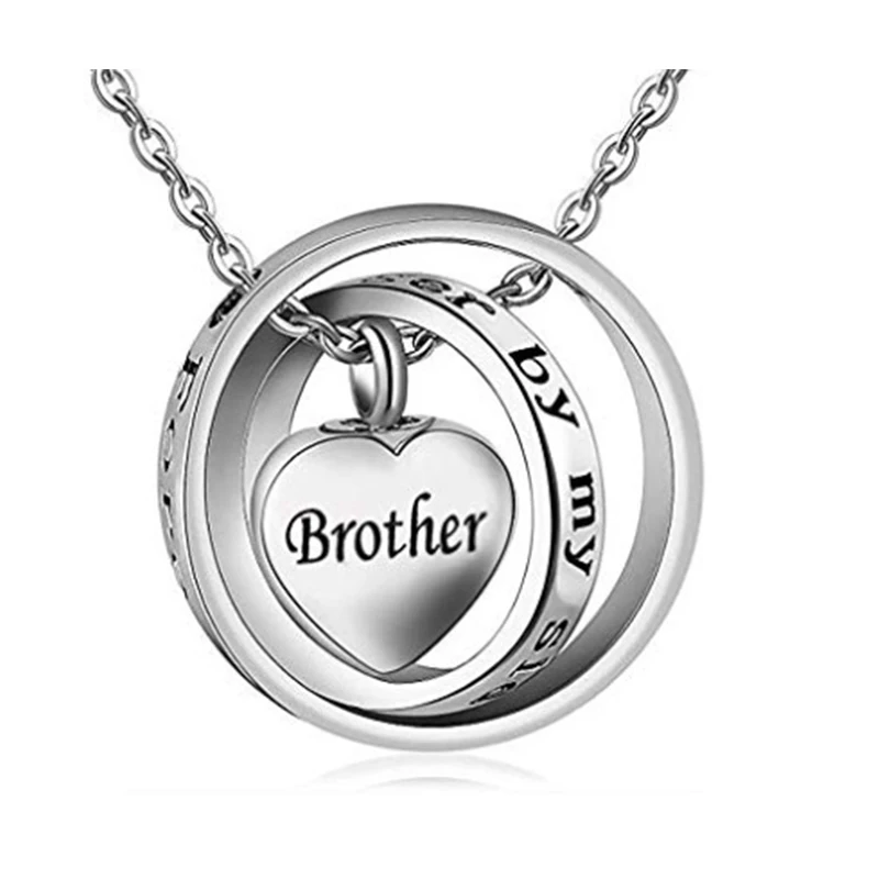 new creative custom Stainless Steel love heart  Czech diamond crystal openable cremation urn pendant souvenir Christmas