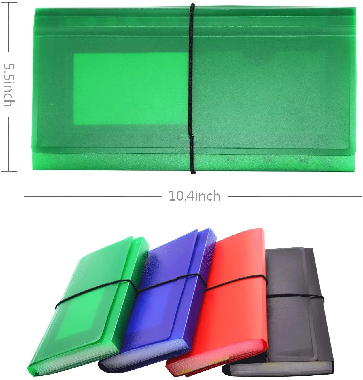 2020 office/school stationery small cheque size paper expanding wholesale file folder with elastic bands portable file bag