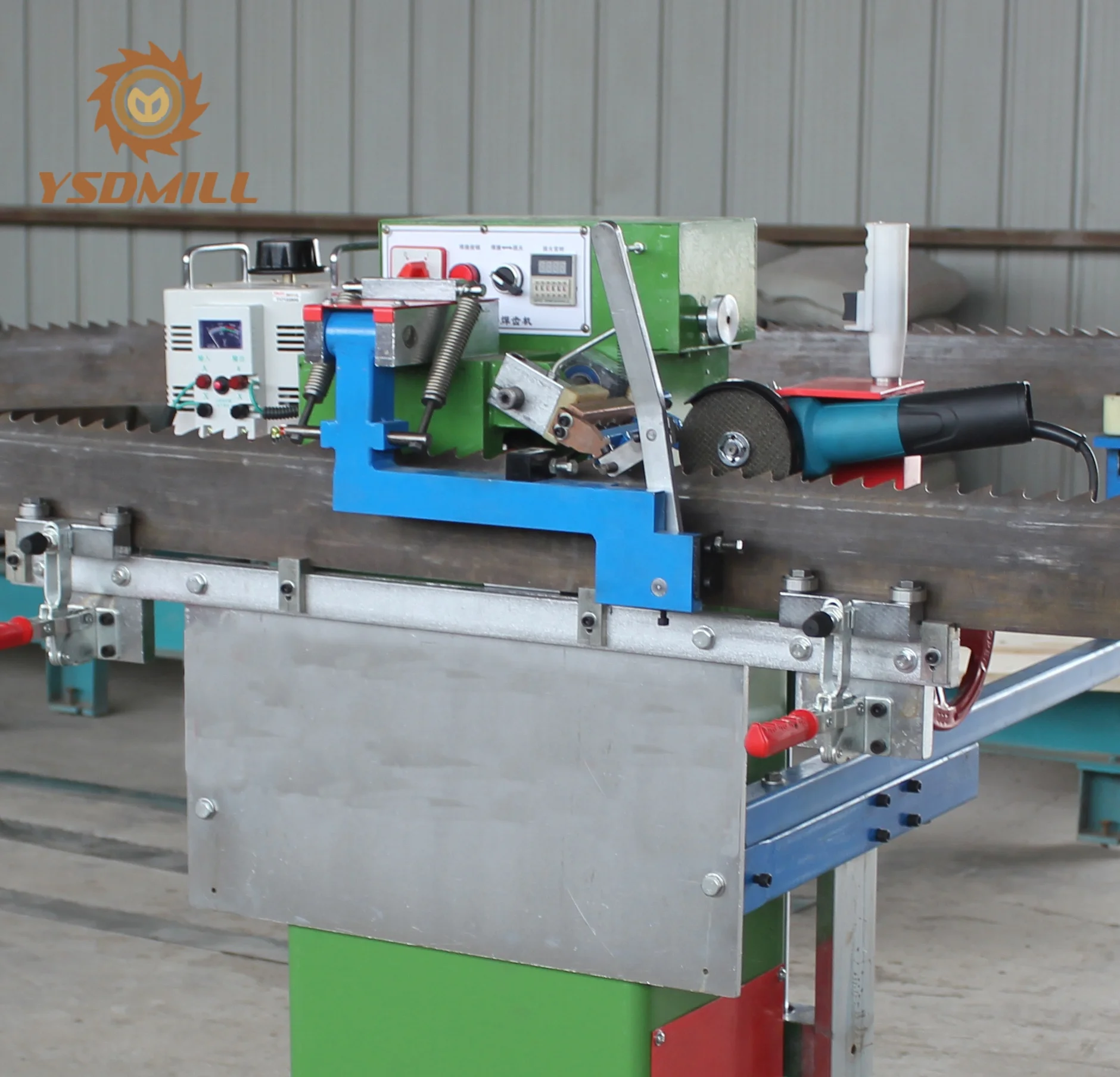 Mf4020 Manual Stellite Tipping Machine For Band Gang and Circular Saw Blades