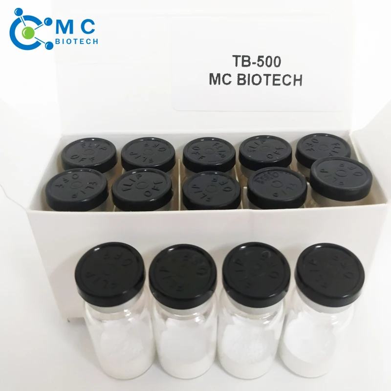 
High pure 5mg 10mg tb500 thymosin beta 4 acetate peptides powder with best price 