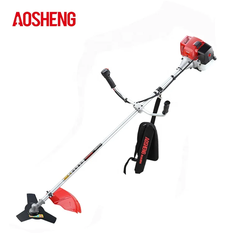 AOSHENG 52CC Professional gas grass trimmer petrol 2 stroke brush cutter CG520B high power brushcutter