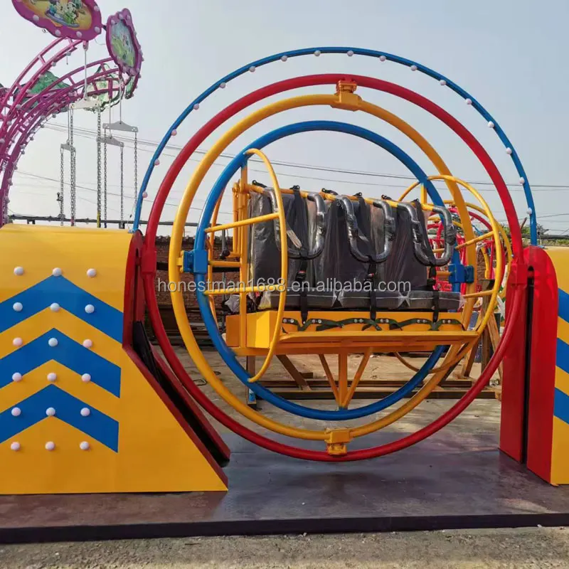 UK 6 seats trailer space ball fun electric chair human gyroscope amusement rides for sale