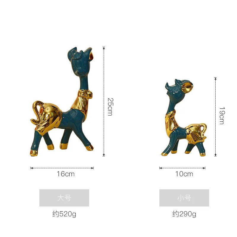 Modern Luxury Ornaments Living Room Wine Cabinet Decoration Porch Ceramic Crafts Home Accessories Wholesale