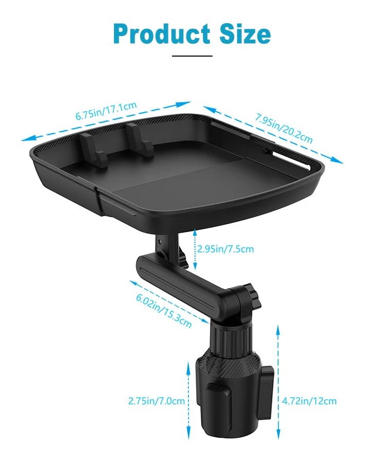 Car Cup Holder Tray 02