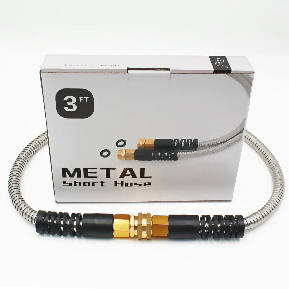 Cesun 3FT Stainless Steel Metal Garden Hose Amazon Top Seller Stock in US