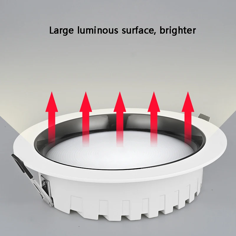 5W 7W 9W square led downlight wwwchina xxxcom 15w 20w 30w dimmable cct change led smart recessed downlight